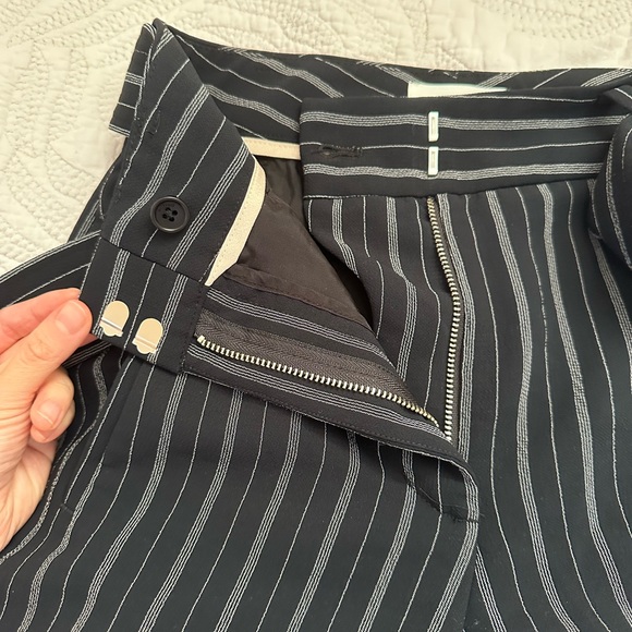 Aritzia Wilfred Tie Front Stripe Pants / Trousers - Picture 9 of 14